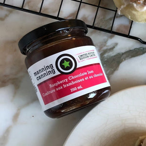 Raspberry Chocolate Jam-LIMITED EDITION-MANNING CANNING