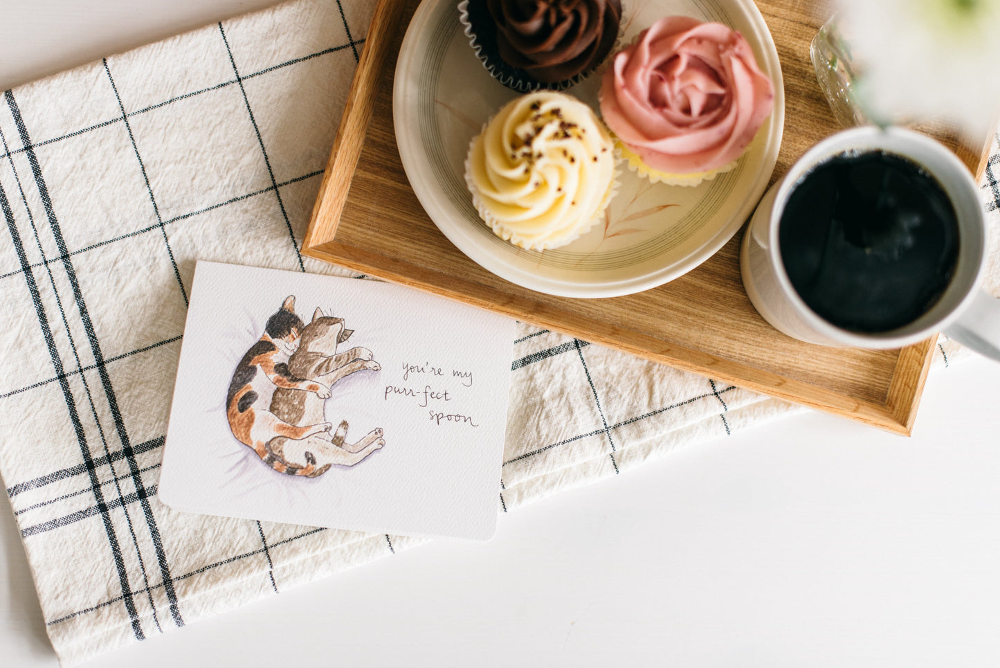 Purr-fect Spoon Card