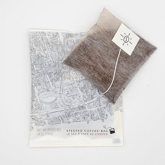 Steeped Coffee Bag - Single Serve - Outpost Coffee Roasters