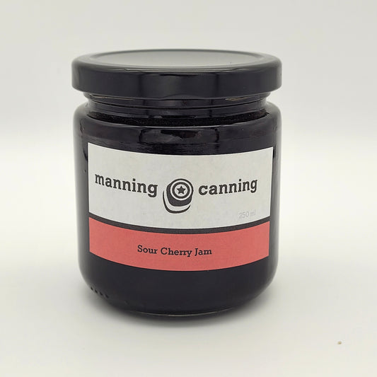 Sour Cherry Jam-MANNING CANNING