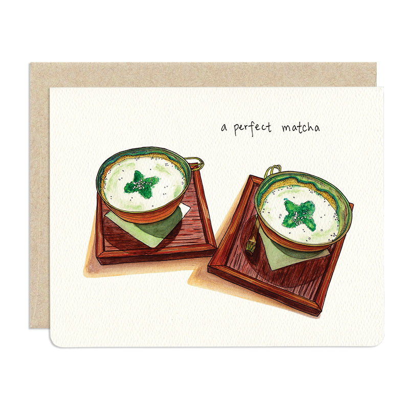 A Perfect Matcha - Greeting Card