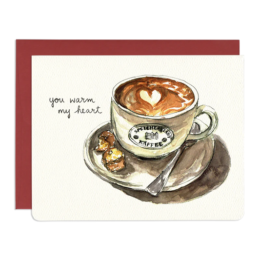 You Warm My Heart Card