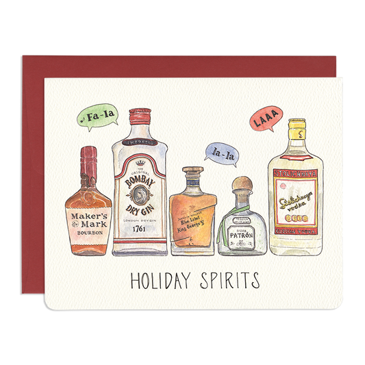 Holiday Spirits Card