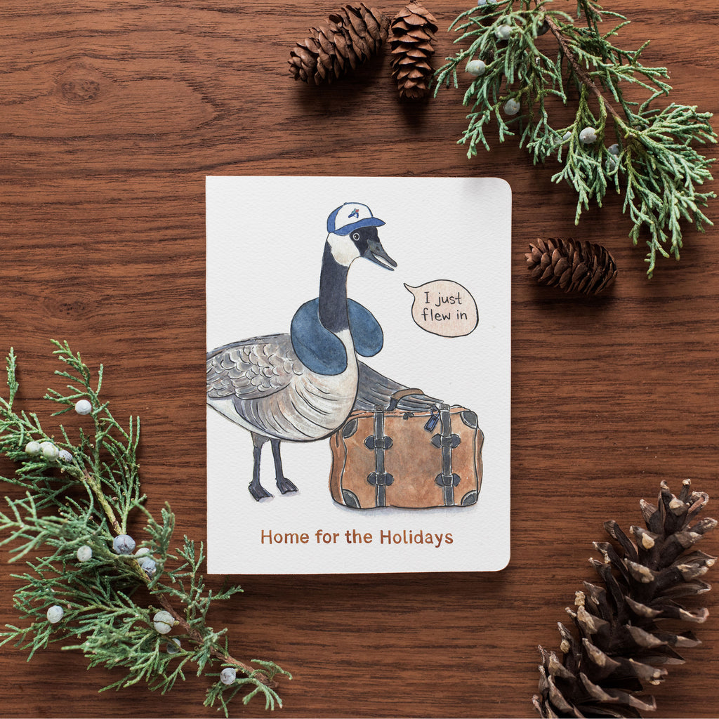 Home for the Holidays Goose Card