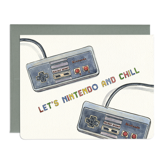 Nintendo and Chill Card
