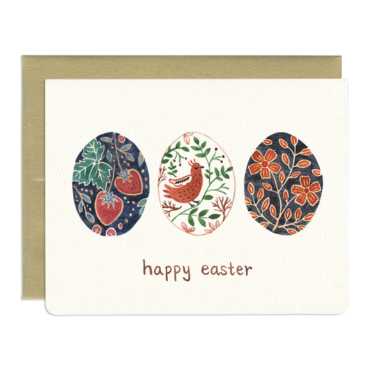 Easter Eggs - Greeting Card