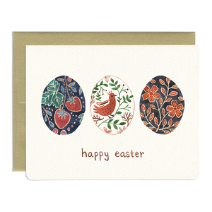 Easter Eggs - Greeting Card