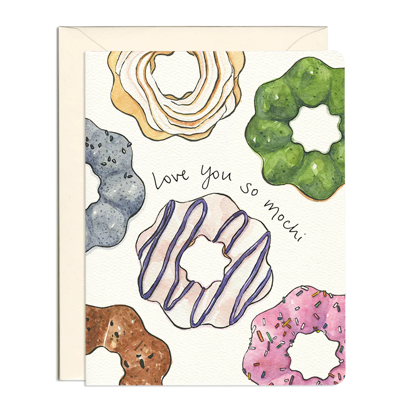 Love you so Mochi Card