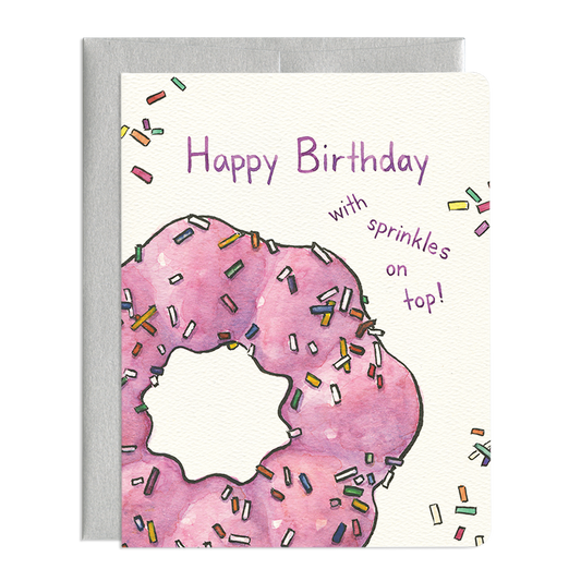 Birthday Sprinkles Card- Greeting Card-Outpost Coffee Roasters