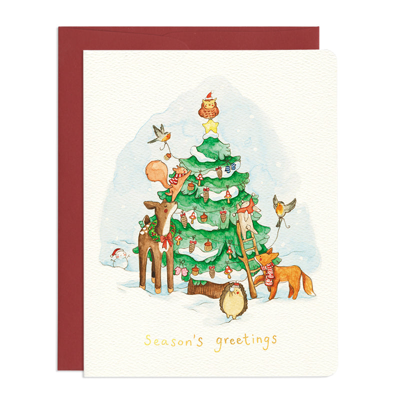 Forest Friends Holiday Card