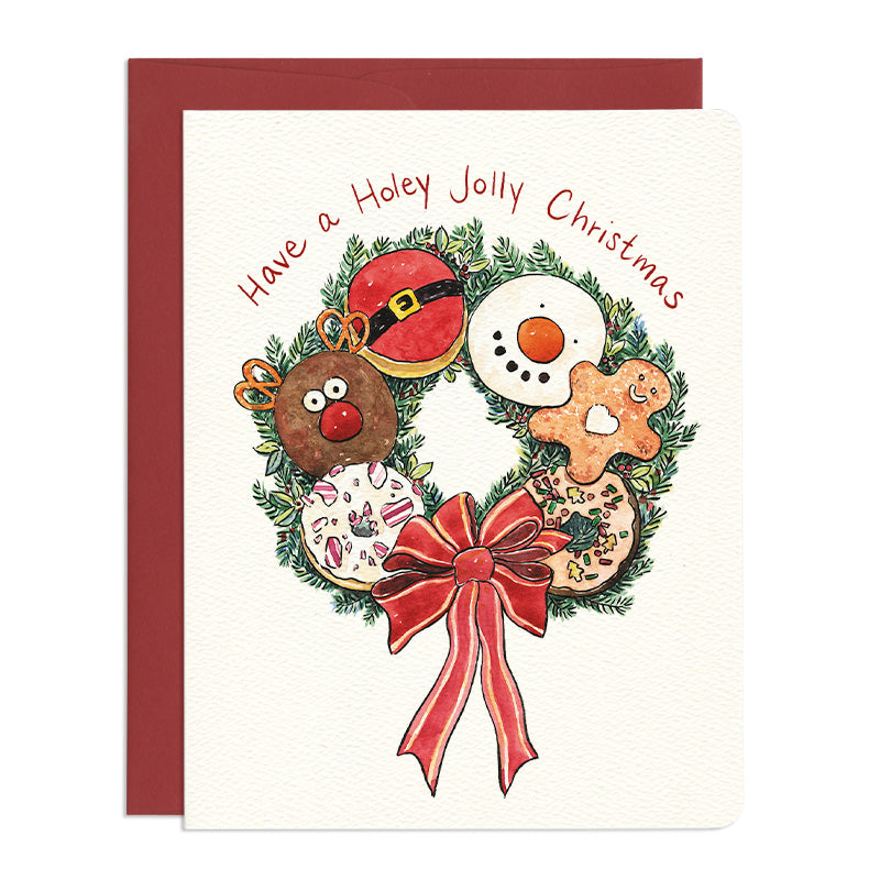 Holey Jolly Christmas - Holiday Greeting Card