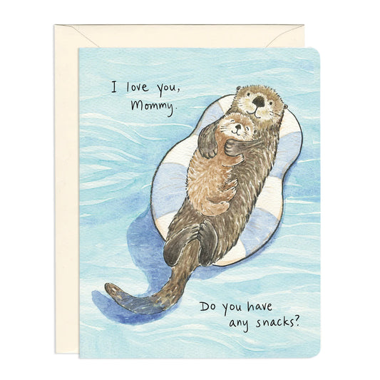 Mom's and Snacks- Mother's Day Card