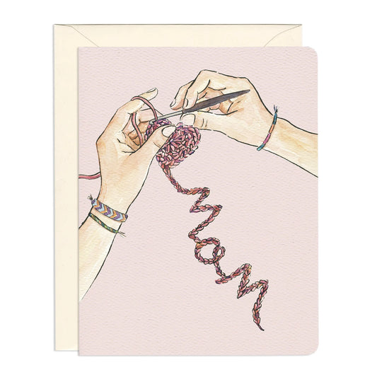 Crochet Mom - Mother's Day Card