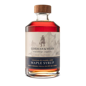 Canadian Rye Barrel Aged Maple Syrup, 375ml-LIMITED EDITION