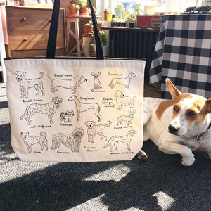 Alphabet Dogs Eco-Tote Bag