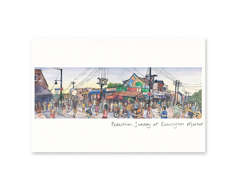 Kensington Market - Toronto Postcard