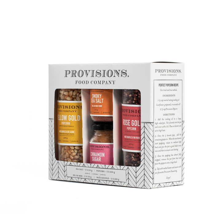 POPCORN & SALT GIFT SET - Provisions Food Company