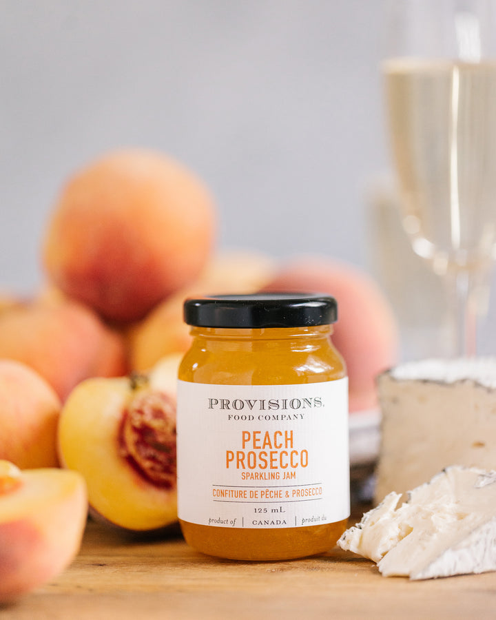 PEACH PROSECCO SPARKLING JAM - Provisions Food Company