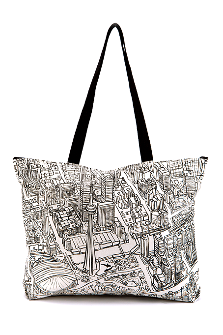 Toronto Lines Eco-Tote Bag