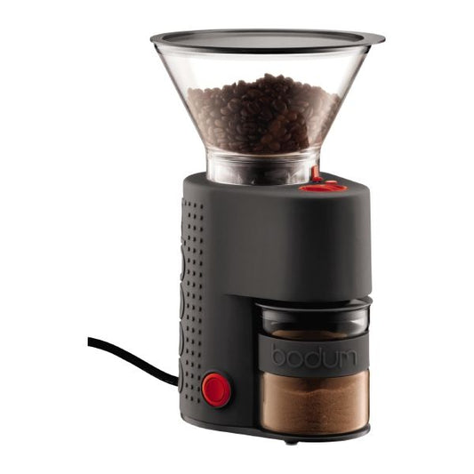 BODUM Bistro Electric Conical Burr Coffee Grinder - Outpost Coffee Roasters