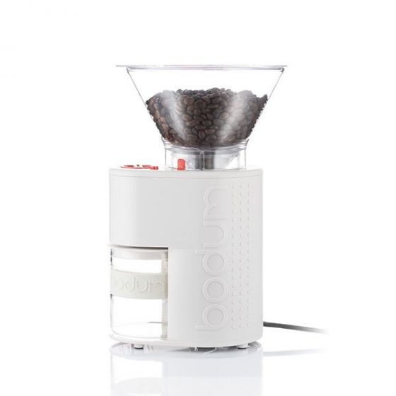 BODUM Bistro Electric Conical Burr Coffee Grinder - Outpost Coffee Roasters