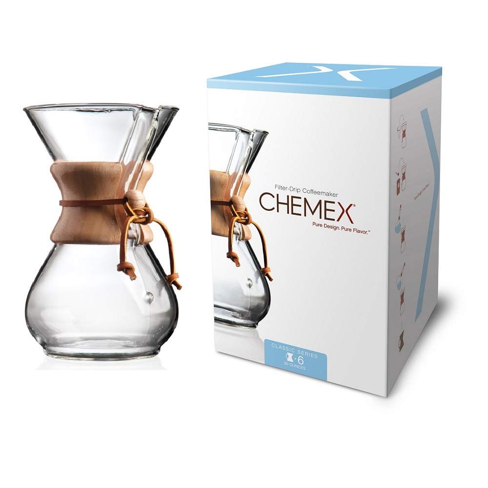 Chemex 6 Cup Classic Coffeemaker ® - Outpost Coffee Roasters