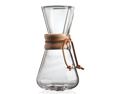 Chemex 3 Cup Classic Coffeemaker - Outpost Coffee Roasters