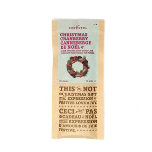 Chocosol Christmas Cranberry (65%)